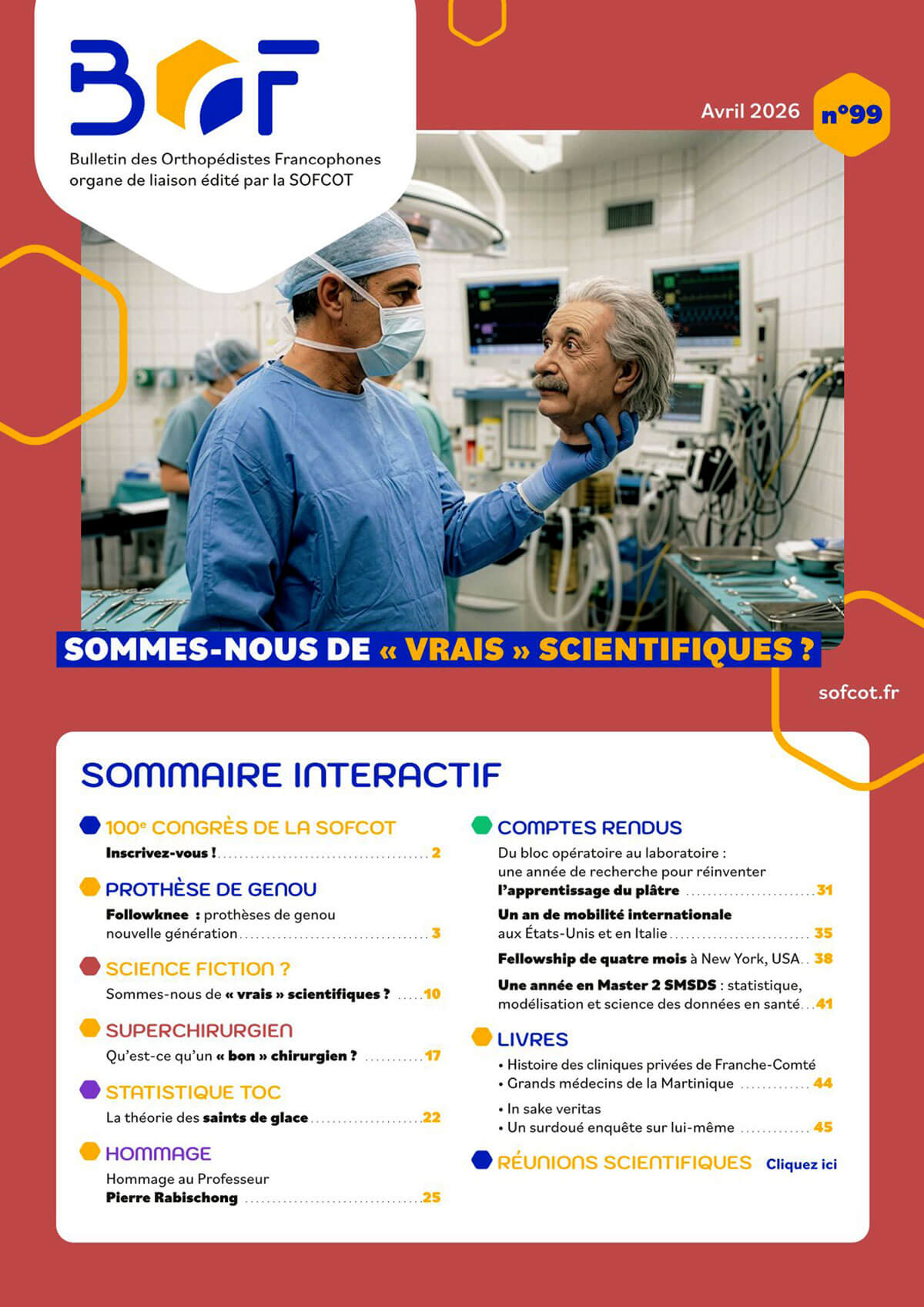 BOF - Découvrez l’hommage au Pr. Pierre Rabischong