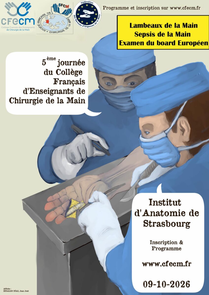 3ème journée du Collège Français d'Enseignement de Chirurgie de la Main